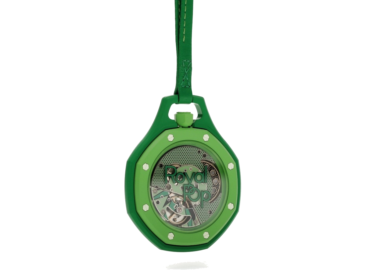 Swatch x Audemars Piguet AP Bioceramic Royal Pop Green Eight SSX03G100N