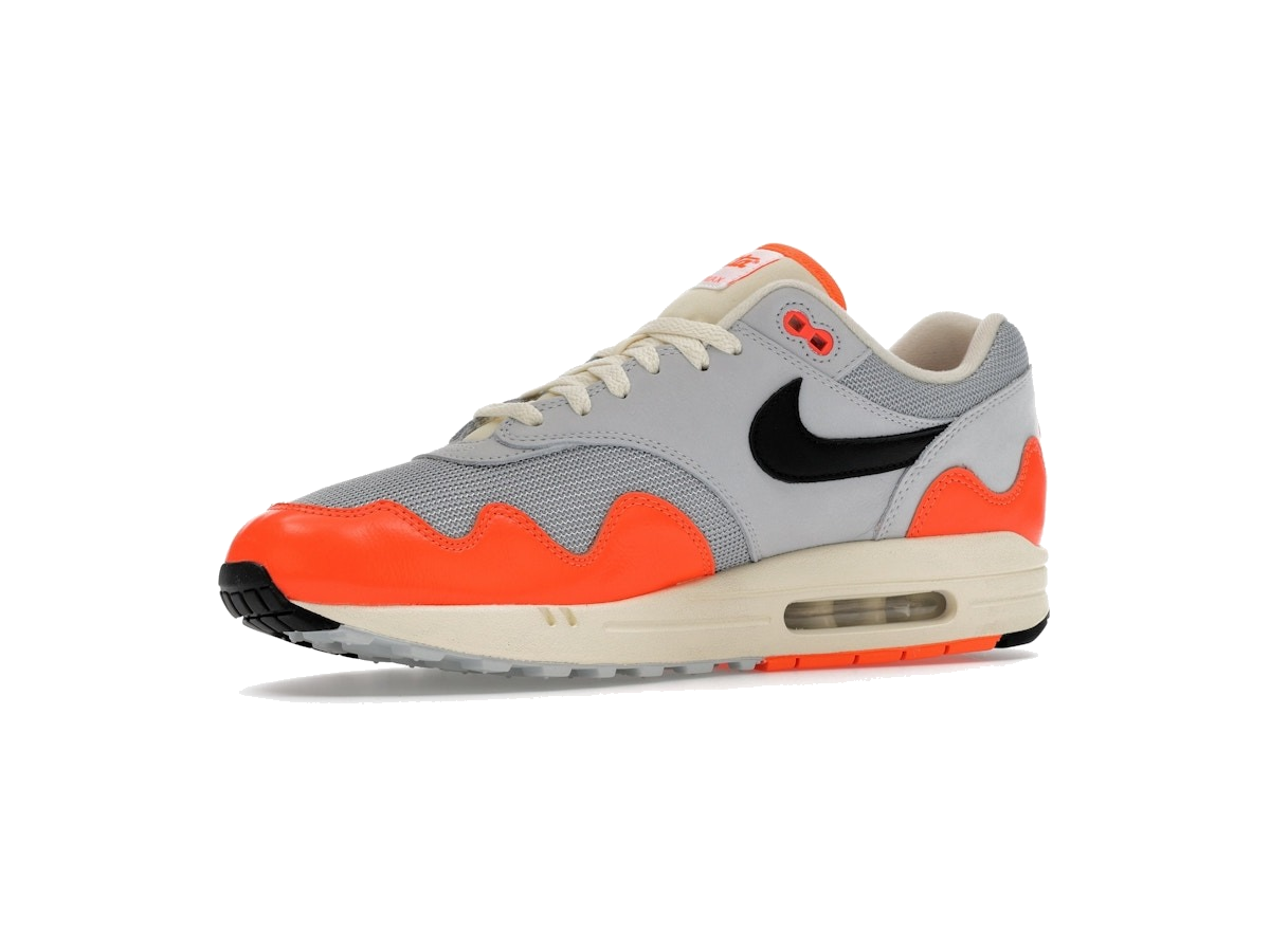 Nike Air Max 1 Patta Waves Hyper Crimson Pure Platinum (With Bracelet)