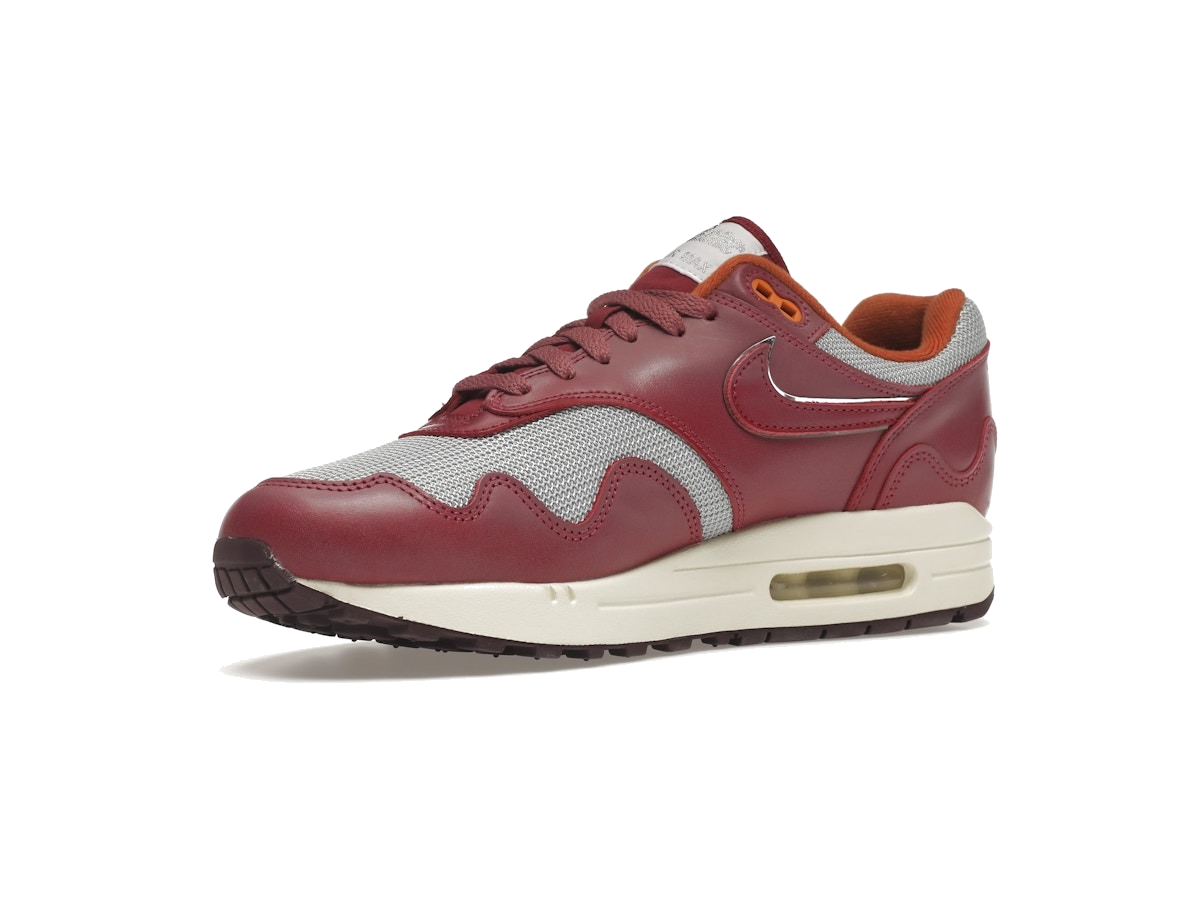 Nike Air Max 1 Patta Waves Rush Maroon (with Bracelet)