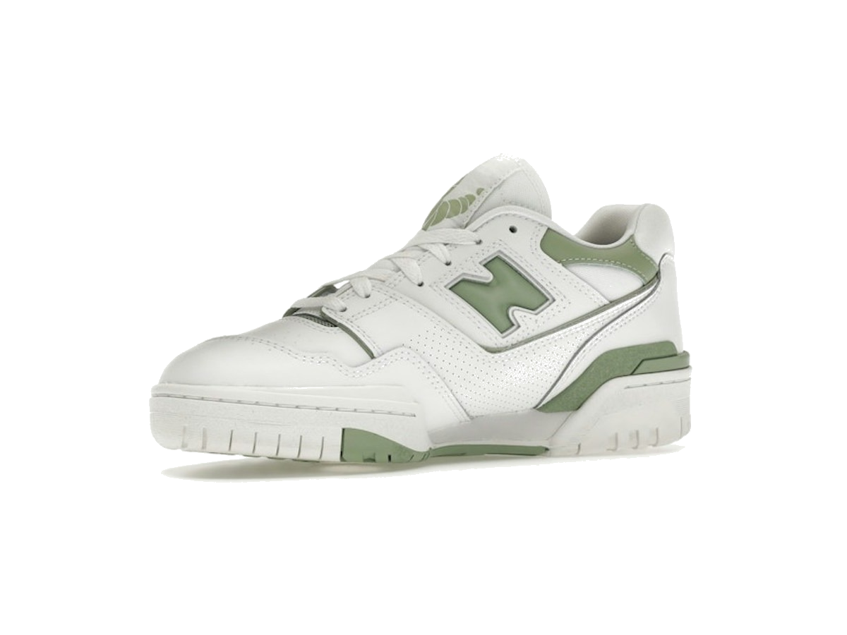New Balance 550 White Mint Green