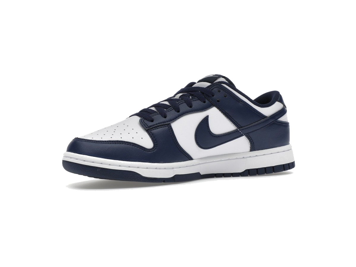 Nike Dunk Low White Midnight Navy