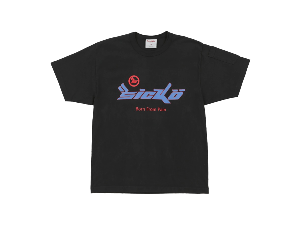 Sicko Pain Tee Black